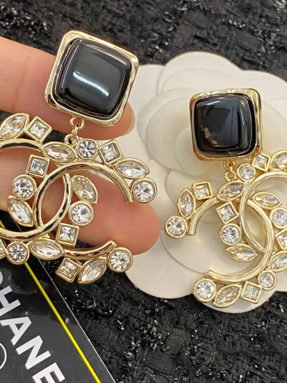 Chanel Stud Earrings - Picture 8 of 9
